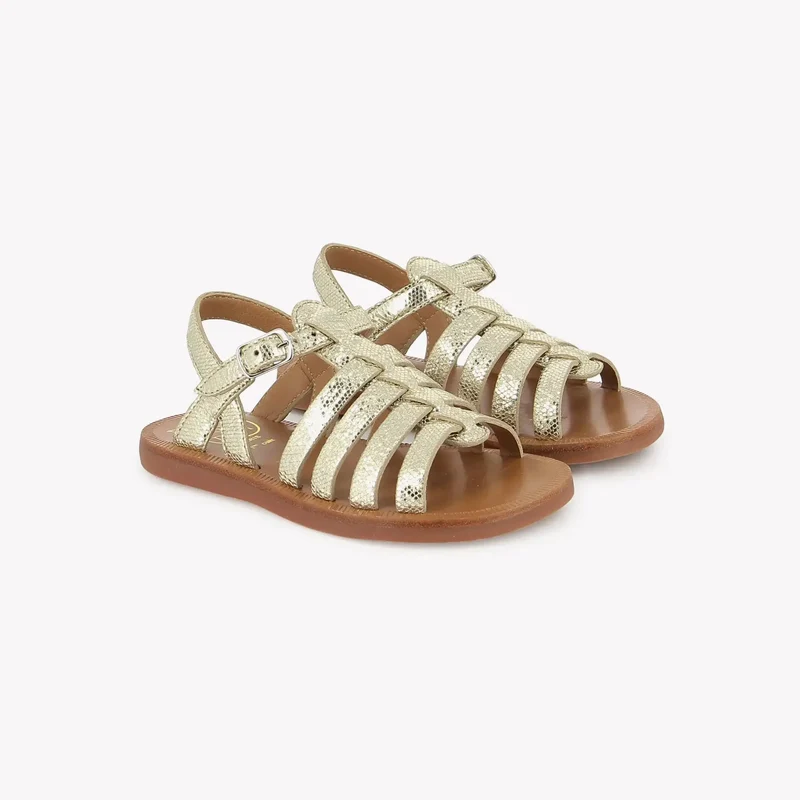 PLAGETTE STRAP - MILOS - PLATINE