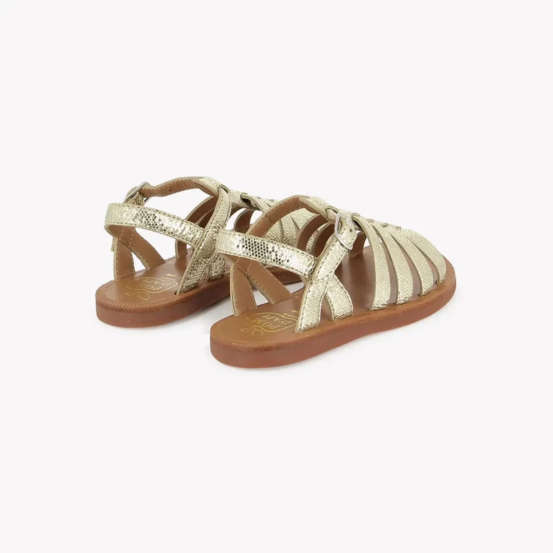PLAGETTE STRAP - MILOS - PLATINE