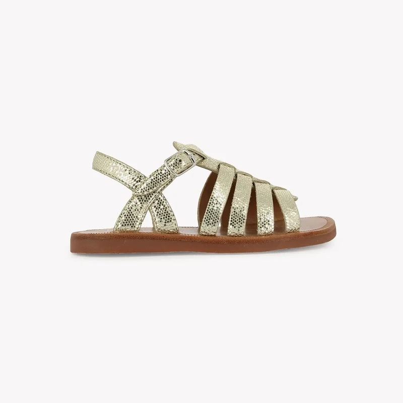PLAGETTE STRAP - MILOS - PLATINE