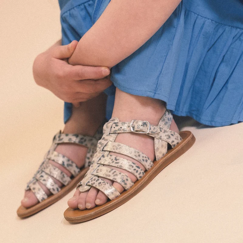PLAGETTE STRAP - JASPER - BIANCO PLATINO