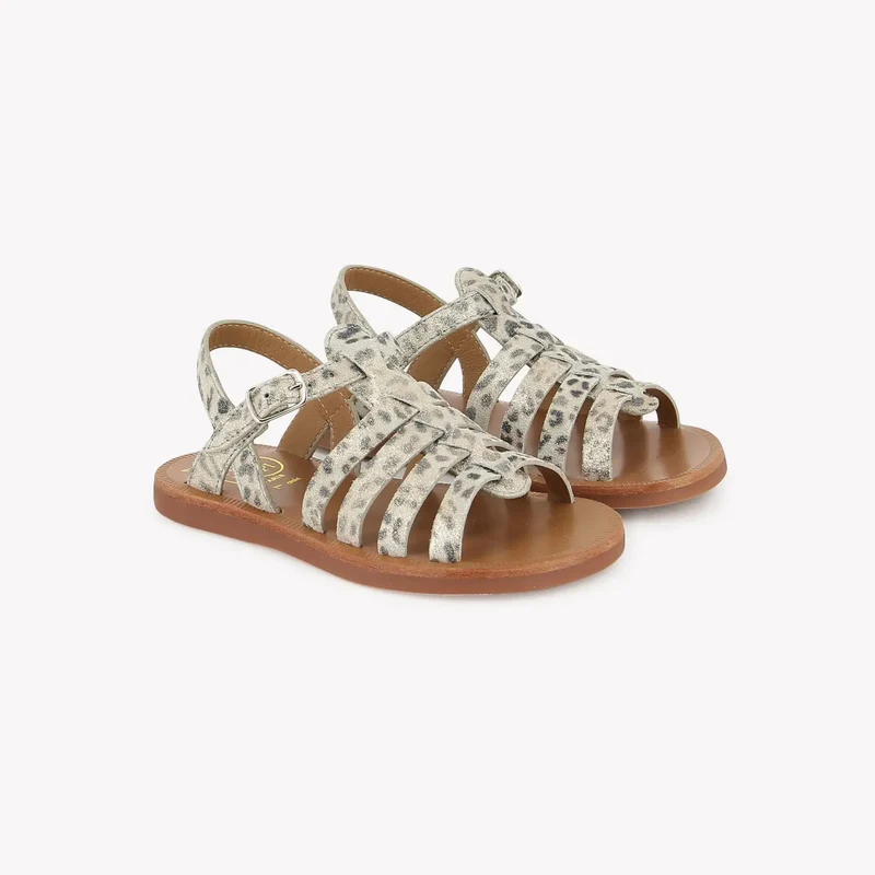 PLAGETTE STRAP - JASPER - BIANCO PLATINO