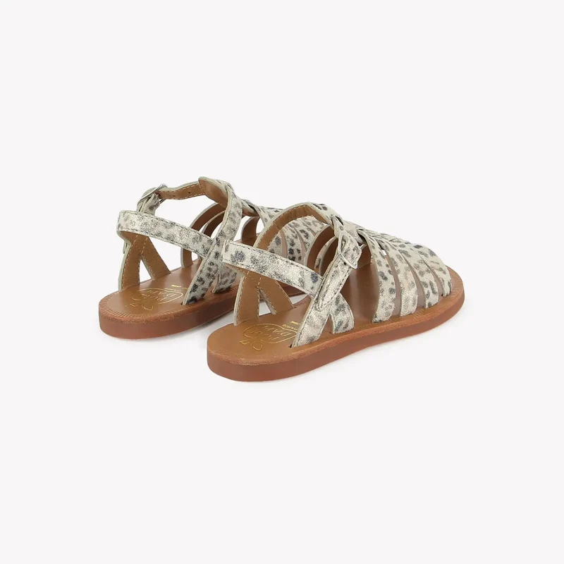 PLAGETTE STRAP - JASPER - BIANCO PLATINO