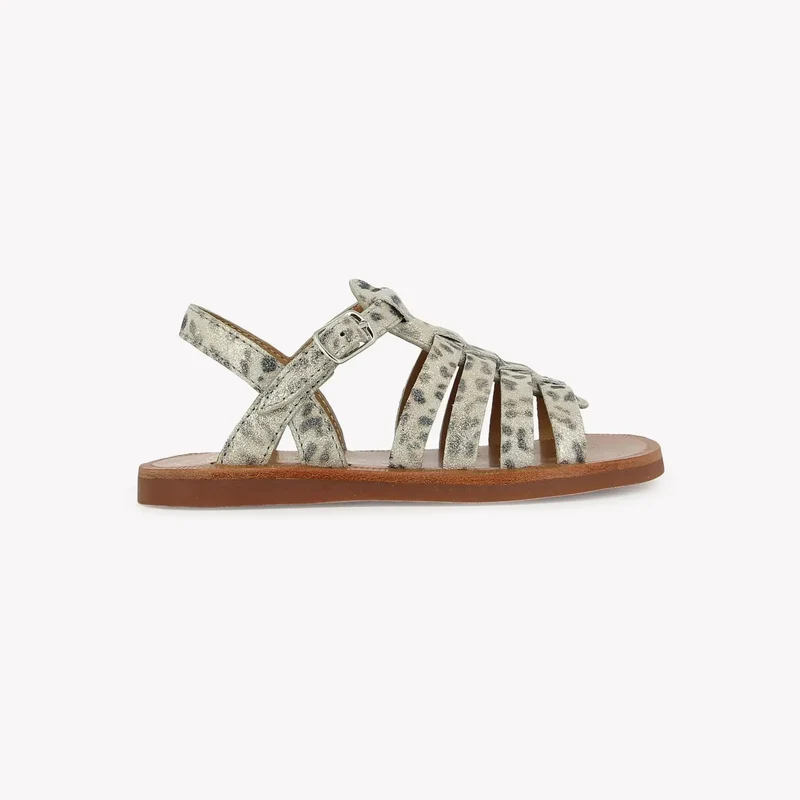 PLAGETTE STRAP - JASPER - BIANCO PLATINO