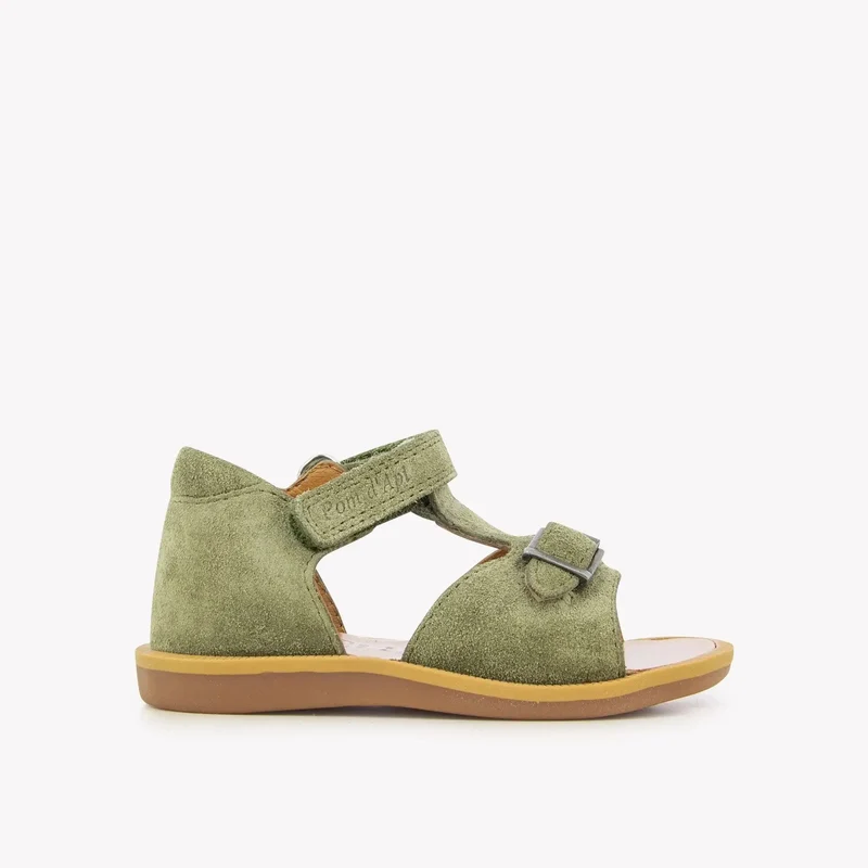 POPPY EASY - VELOURS - KAKI