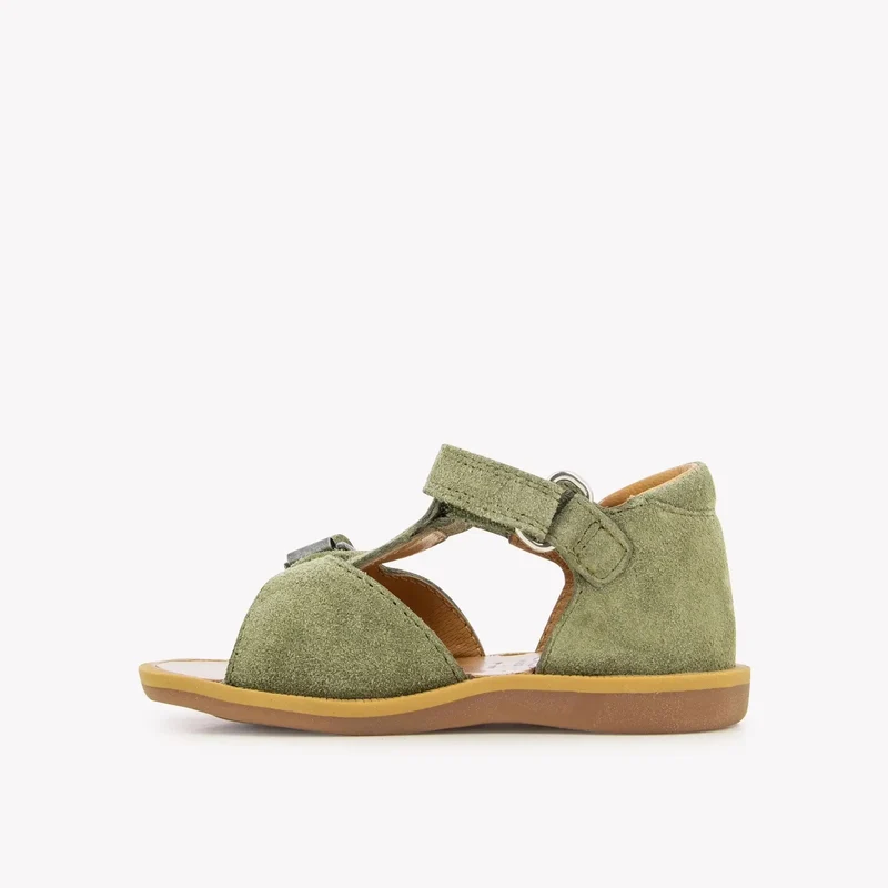 POPPY EASY - VELOURS - KAKI