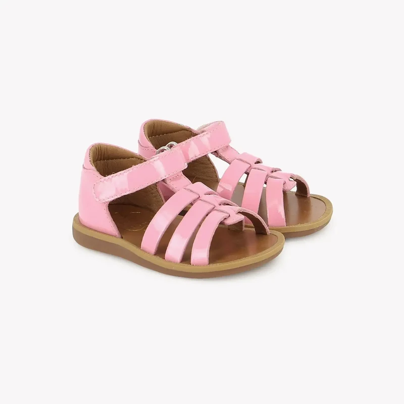 POPPY STRAP - VERNIS - PINK CANDY