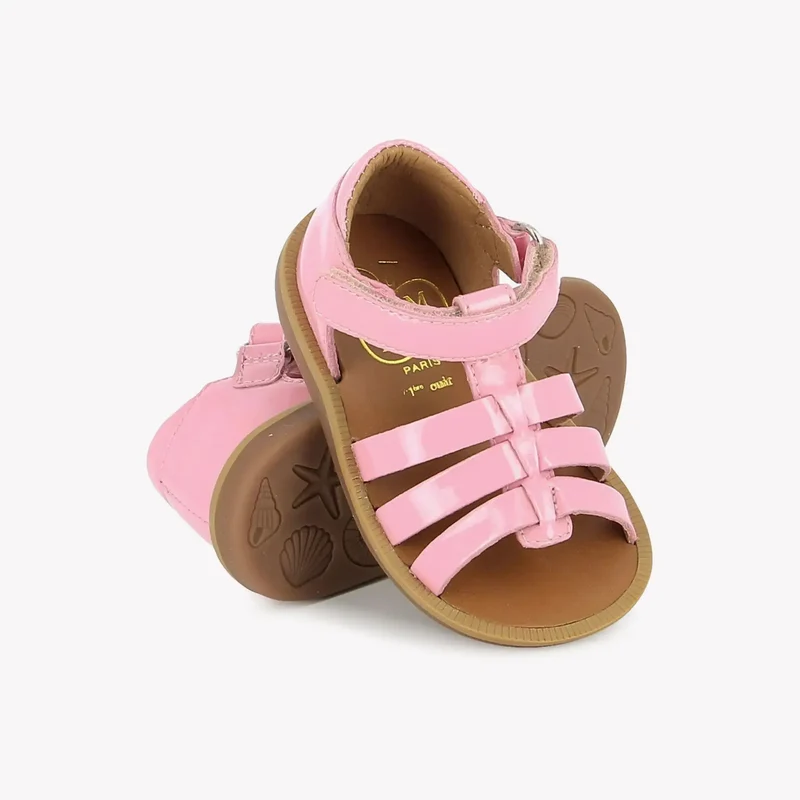 POPPY STRAP - VERNIS - PINK CANDY