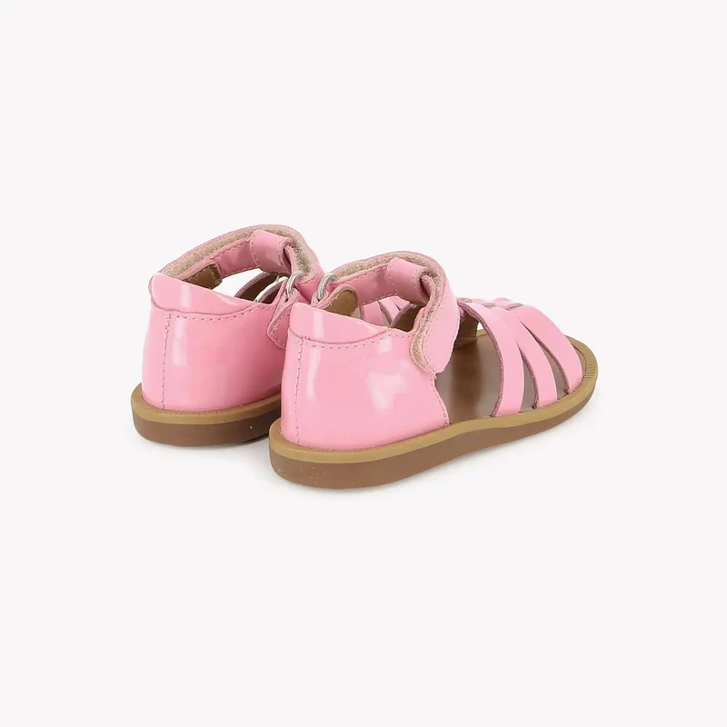 POPPY STRAP - VERNIS - PINK CANDY