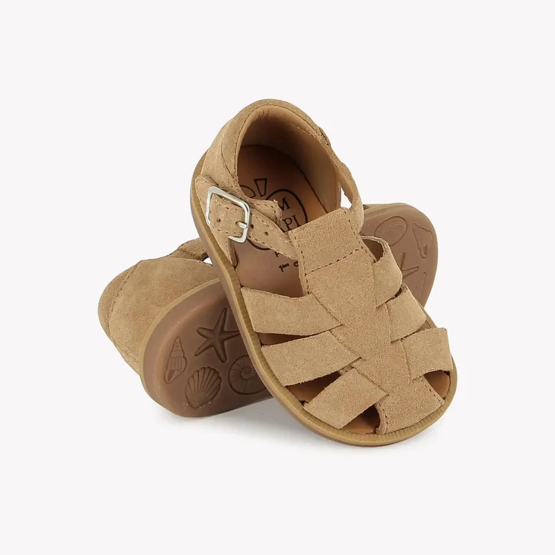 POPPY DADDY - VELOURS - CAMEL LIGHT