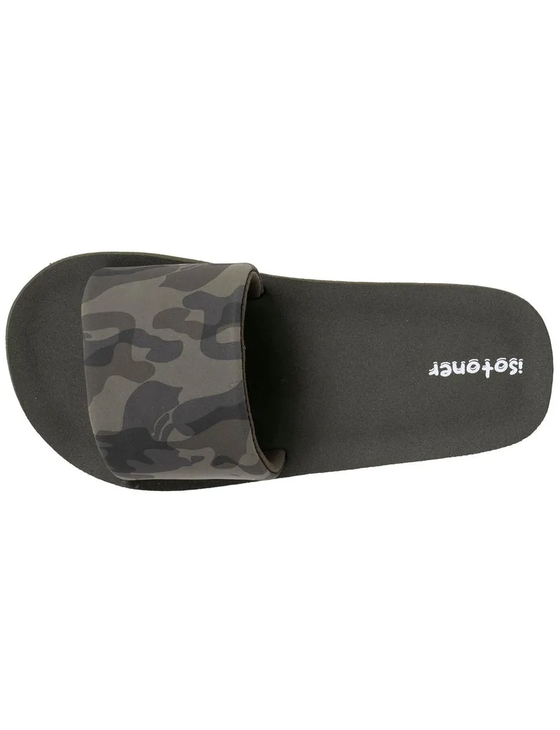 Mules Claquettes Enfant camouflage Kaki