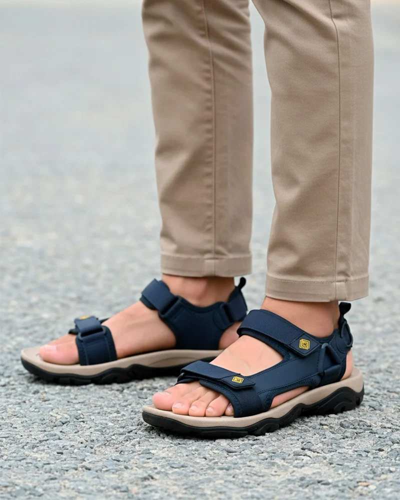 Sandales Homme sport Bleu marine