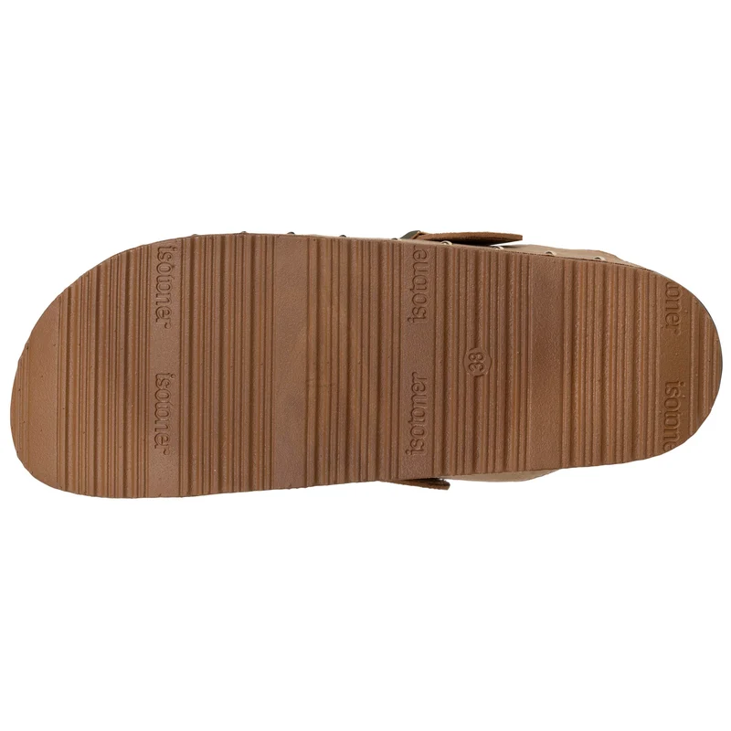 Sabots Femme Camel clous