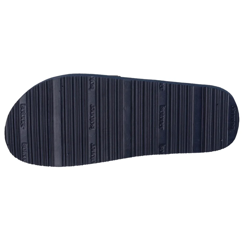 Mules claquettes Homme moulées Bleu/Rouge