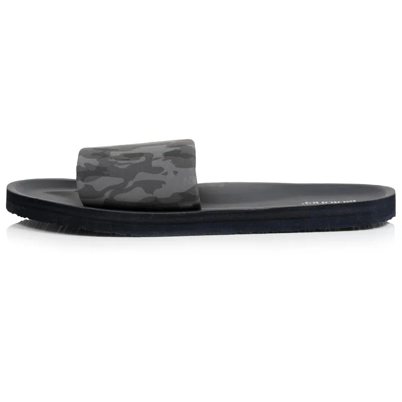 Mules claquettes Homme moulées camouflage
