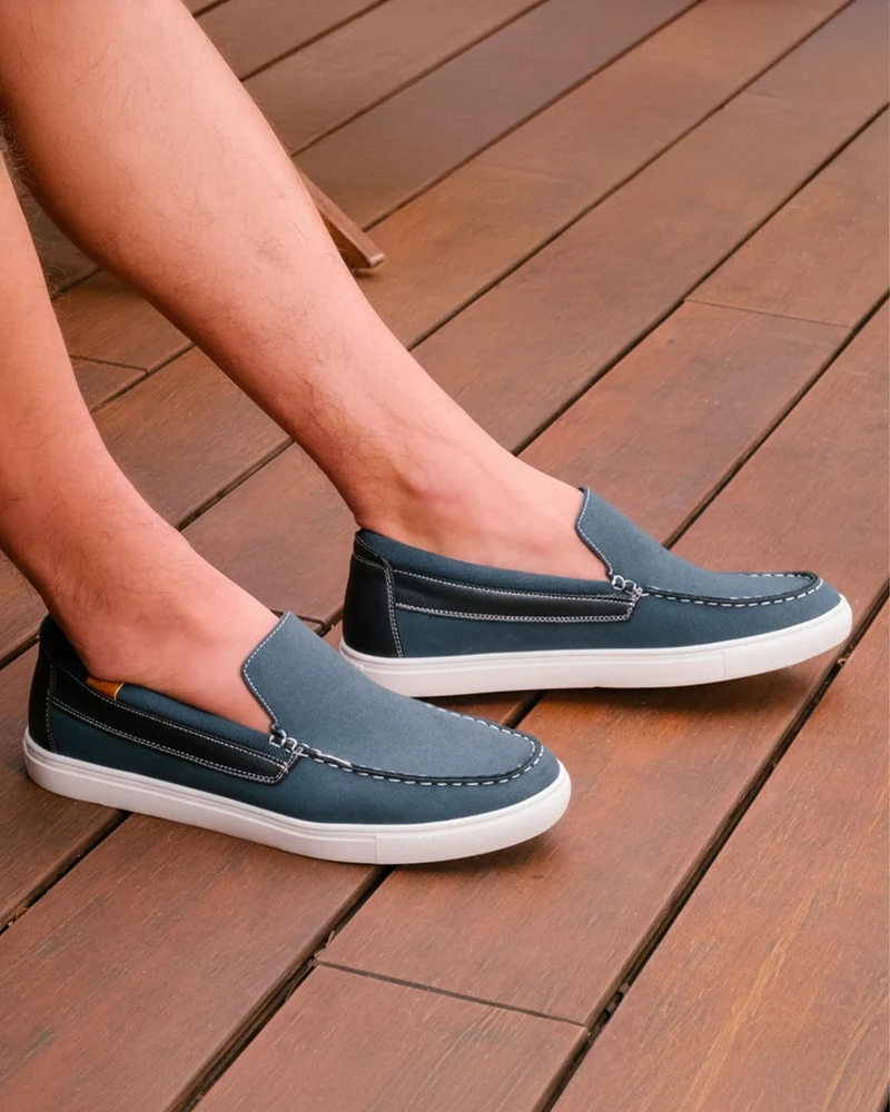 Mocassins Homme Marine
