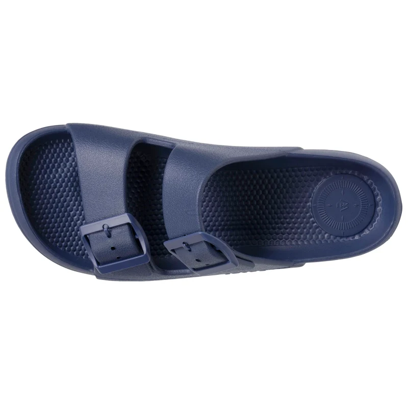 Mules claquettes Homme ajustable Marine
