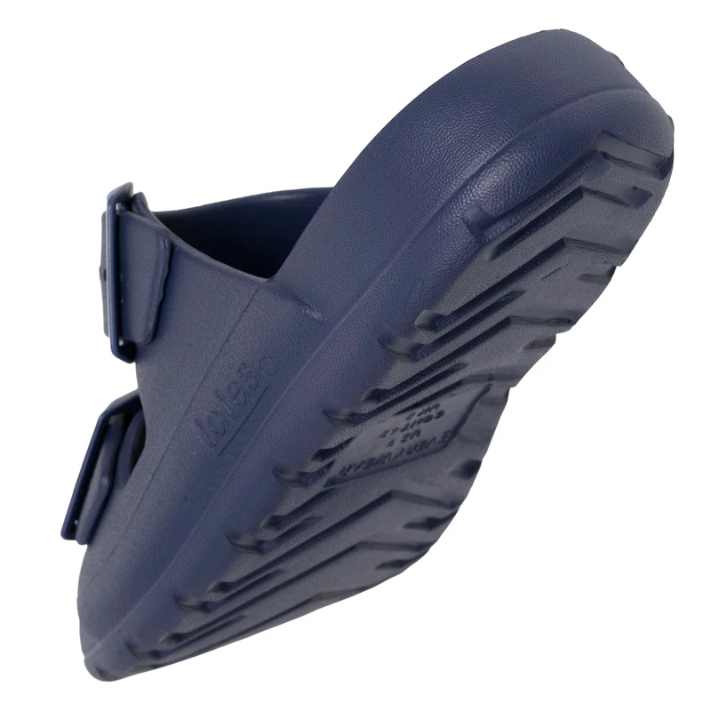 Mules claquettes Homme ajustable Marine