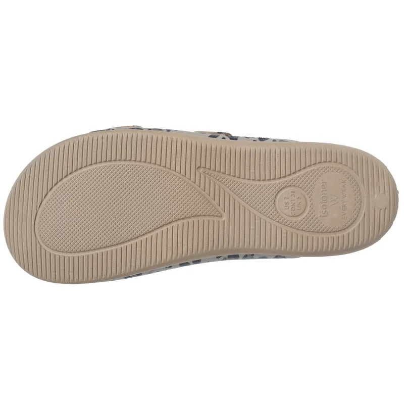 Mules claquettes Femme ajustable Léopard