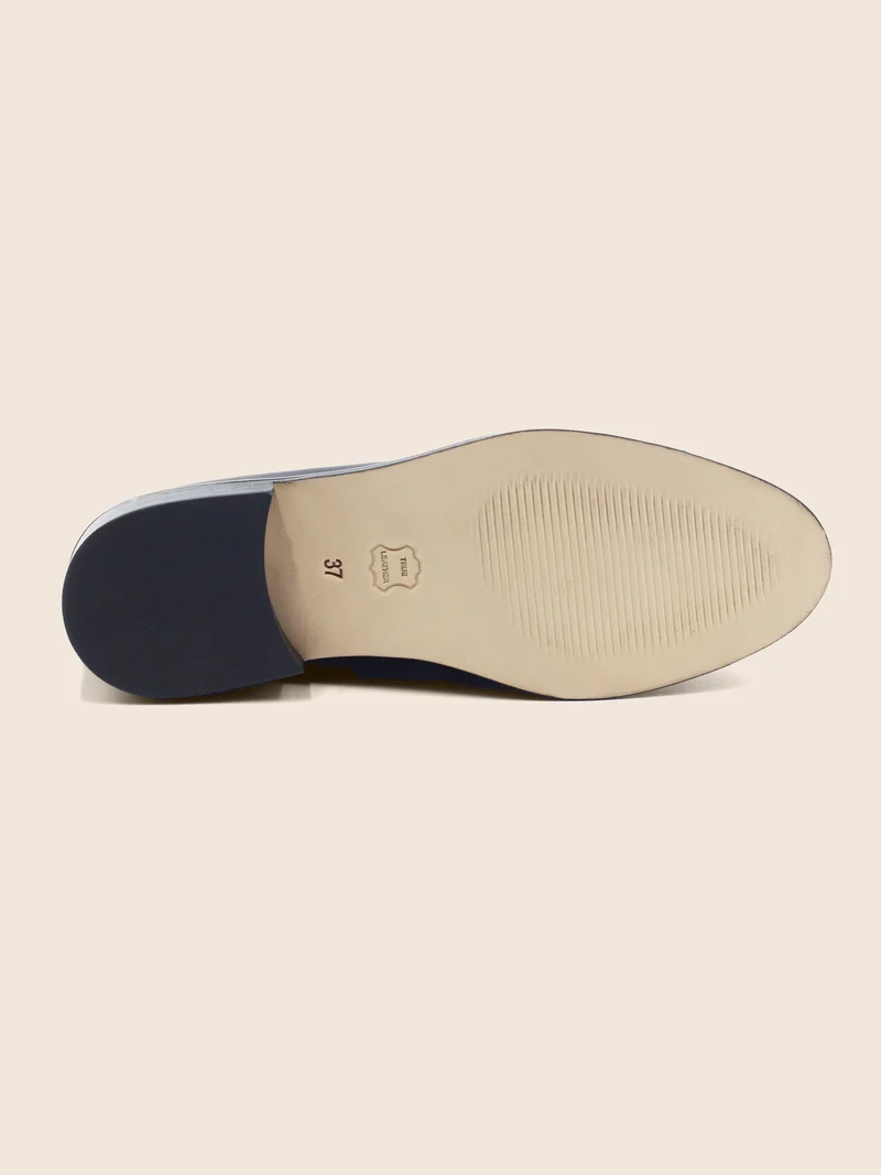 Mocassins cuir noir