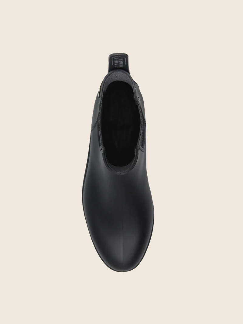 Bottines de pluie noir