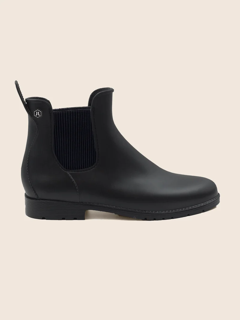 Bottines de pluie noir
