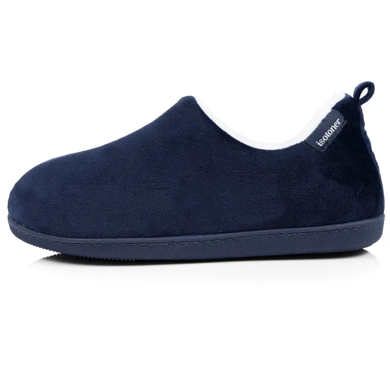 Chaussons bottillons bas Femme Marine
