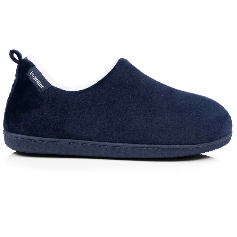 Chaussons bottillons bas Femme Marine