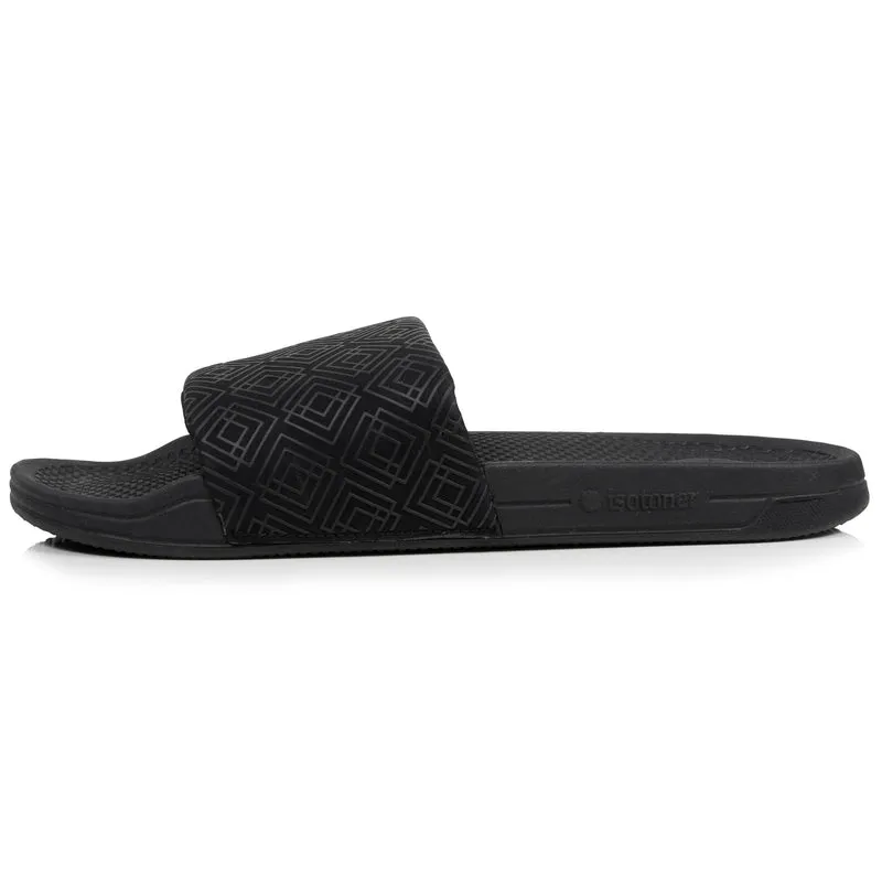 Mules claquettes Homme EVERYWEAR™ Noir logo