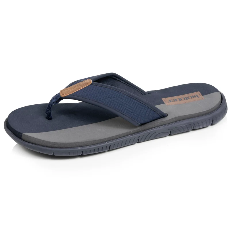 Tongs sport Homme confort Marine bicolor