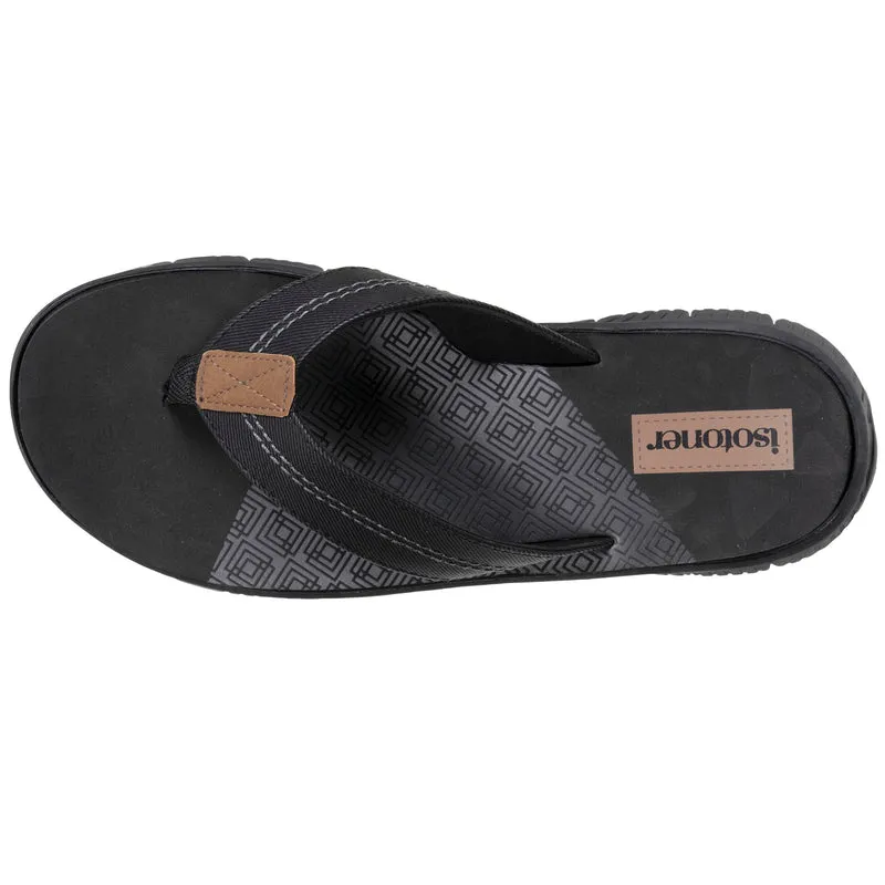 Tongs sport Homme confort Noir logo