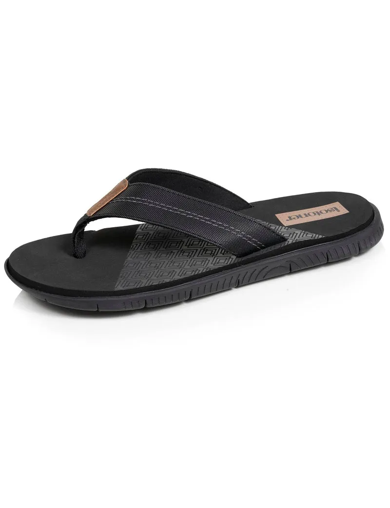 Tongs sport Homme confort Noir logo