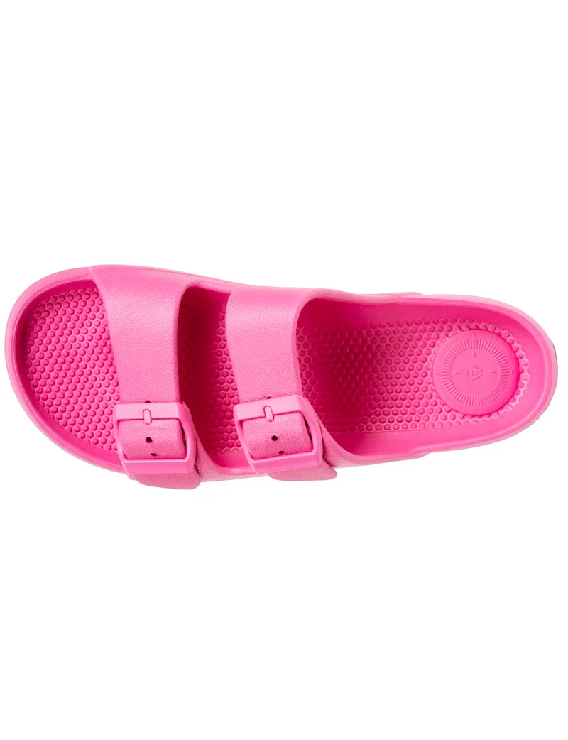 Mules claquettes Femme ajustables Rose