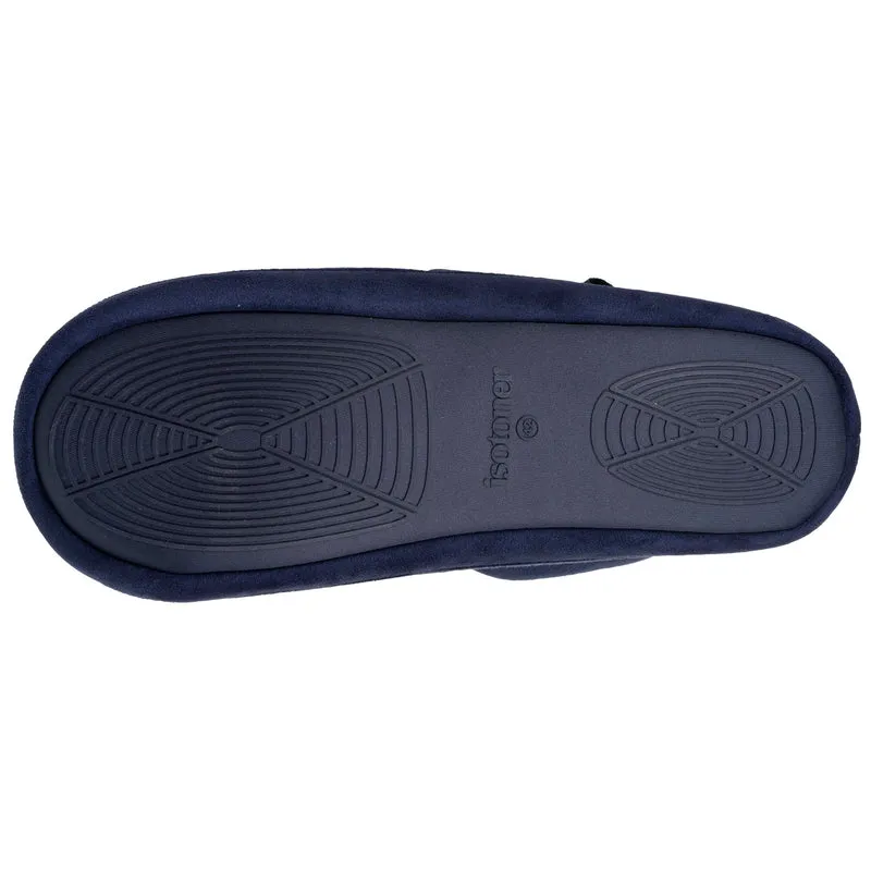 Chaussons bottillons Homme Marine chiné