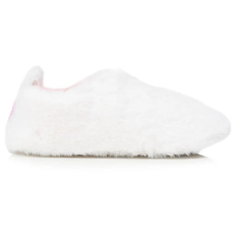Chaussons bottillons Femme Ivoire