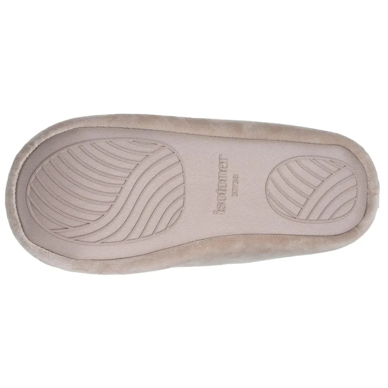Chaussons bottillons Femme Beige