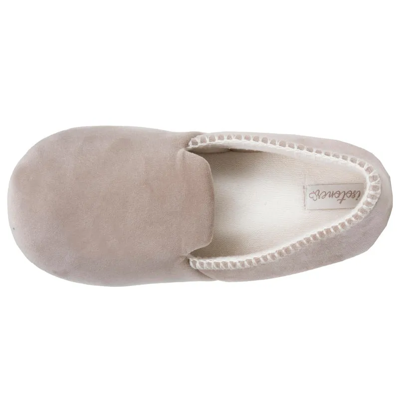 Chaussons slippers Femme Beige