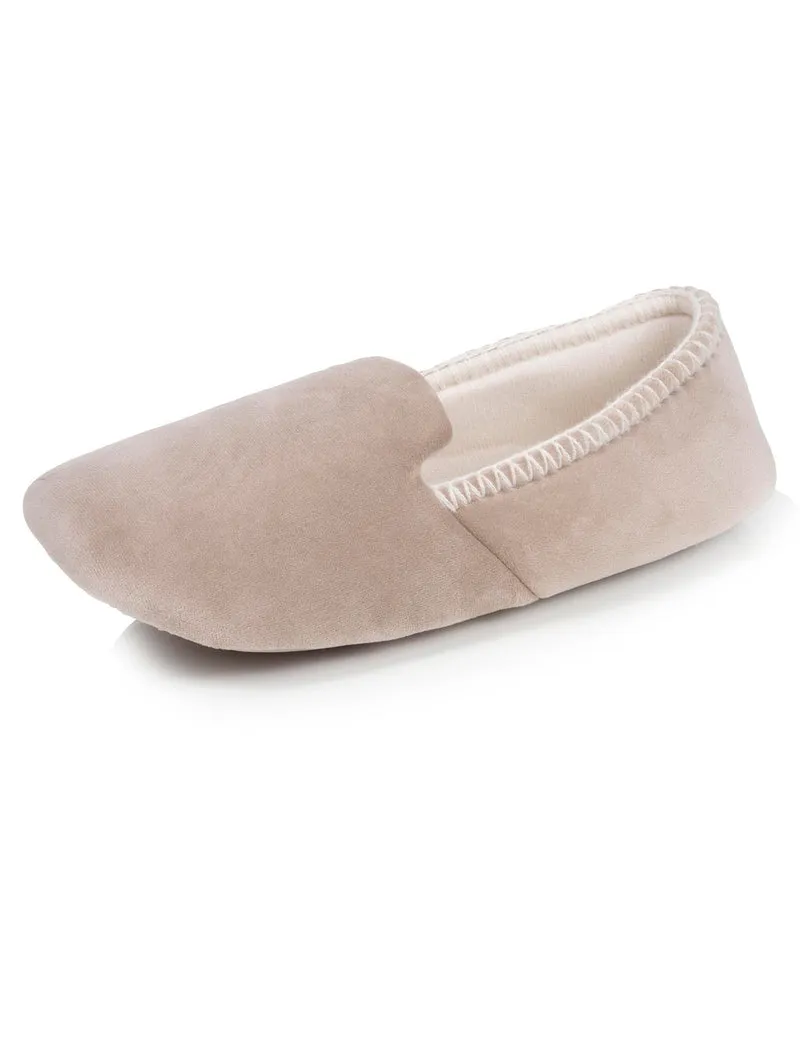 Chaussons slippers Femme Beige