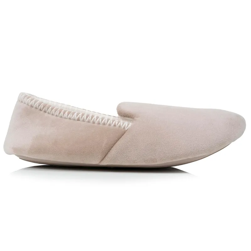 Chaussons slippers Femme Beige