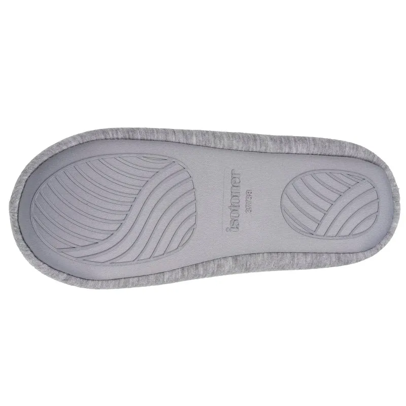 Chaussons bottillons Femme Gris chiné