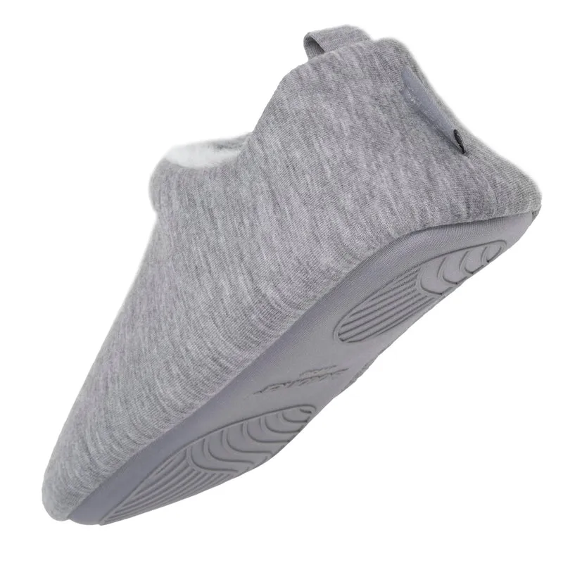 Chaussons bottillons Femme Gris chiné