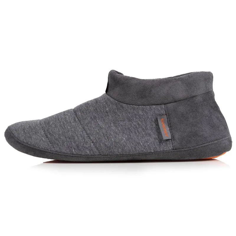 Chaussons bottillons Homme Gris chiné