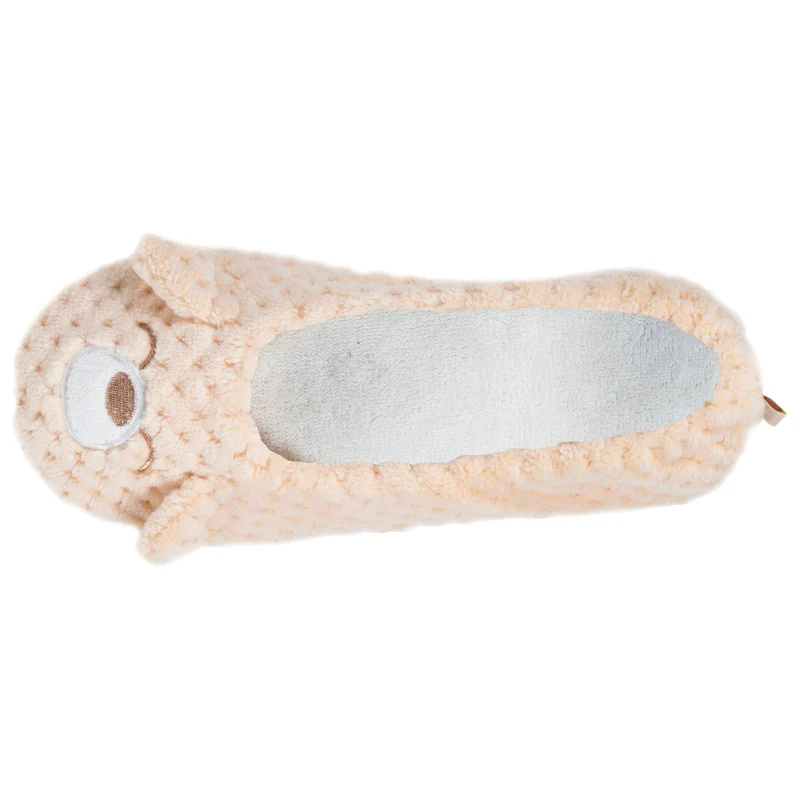 Chaussons ballerines 3D Femme Ours