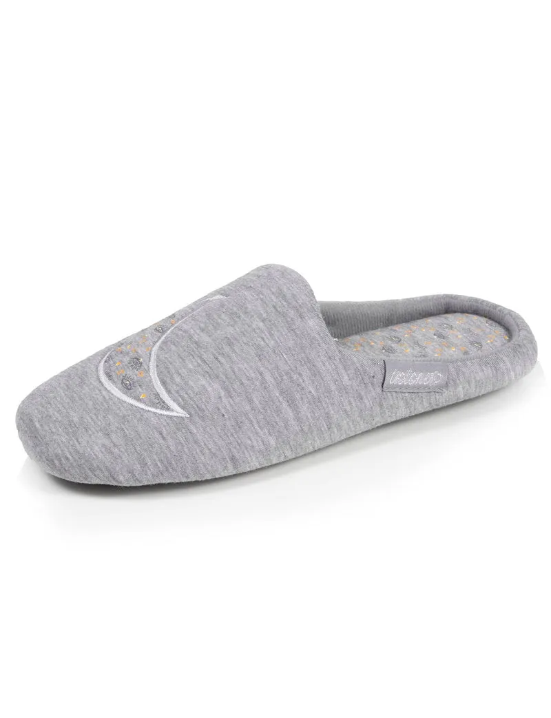 Chaussons mules Femme Gris