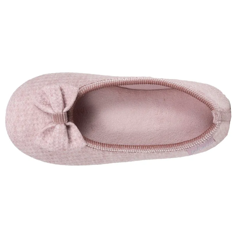 Chaussons ballerines Femme Blush chiné