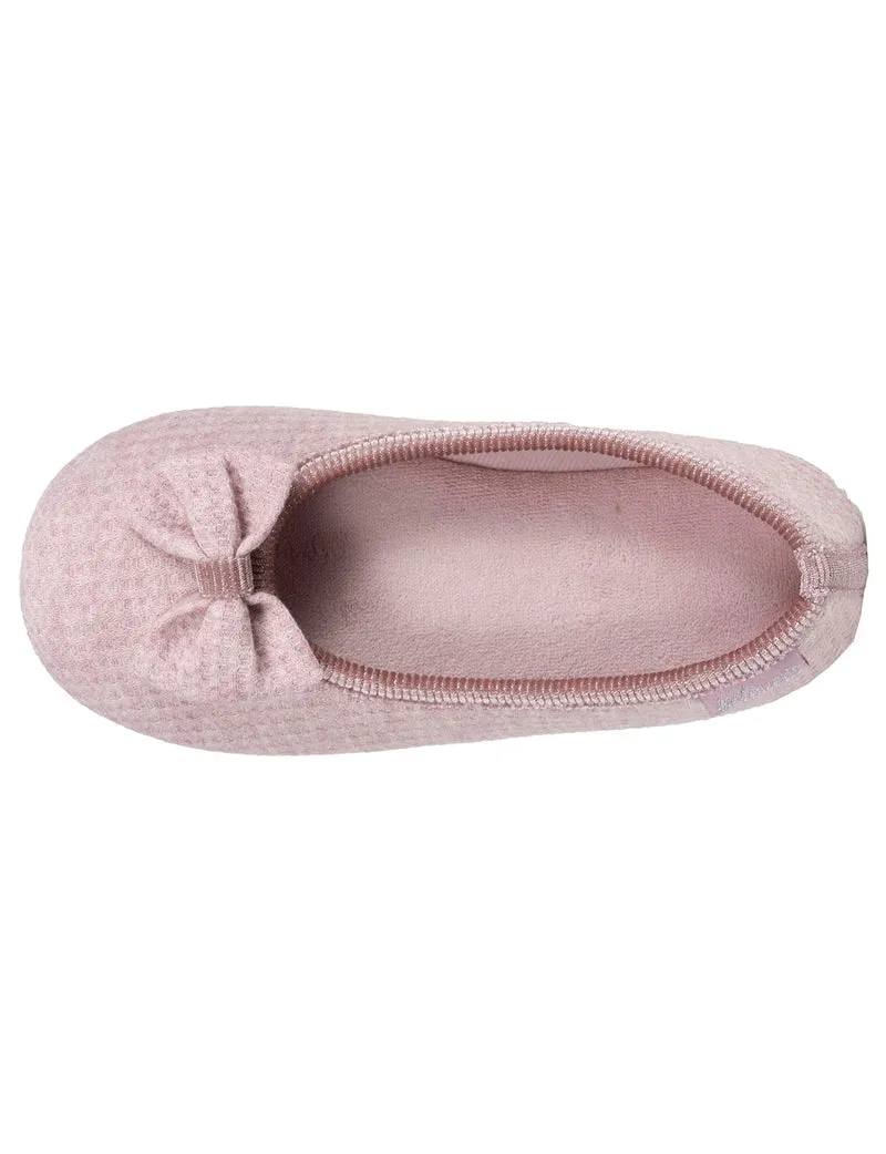 Chaussons ballerines Femme Blush chiné