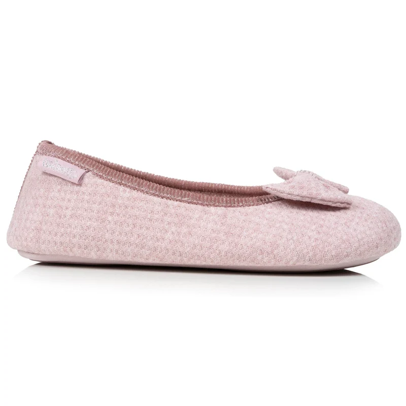 Chaussons ballerines Femme Blush chiné