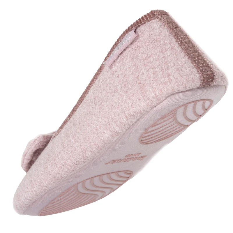 Chaussons ballerines Femme Blush chiné
