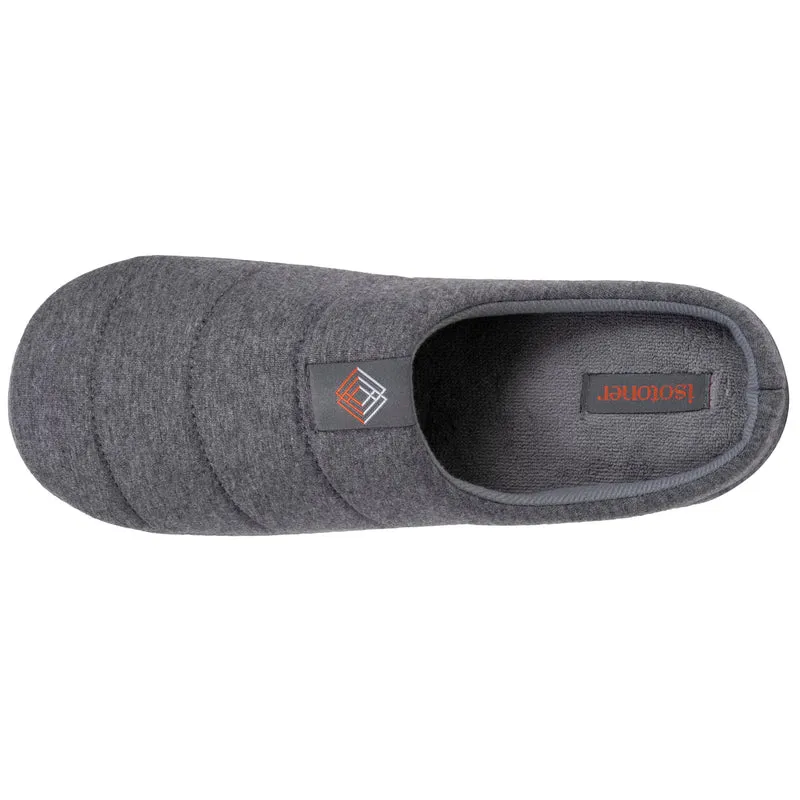 Chaussons mules Homme Gris chiné