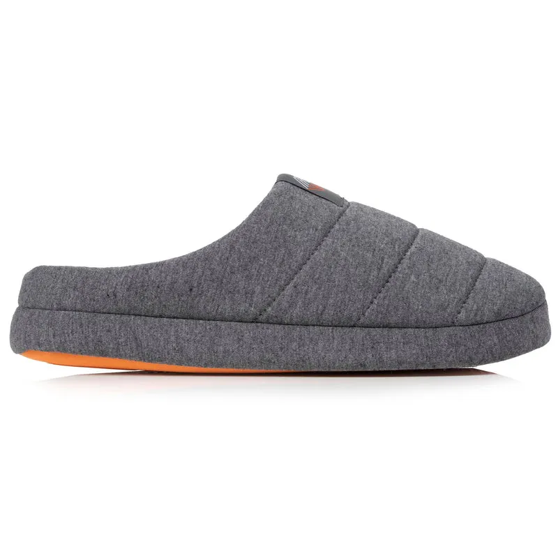 Chaussons mules Homme Gris chiné