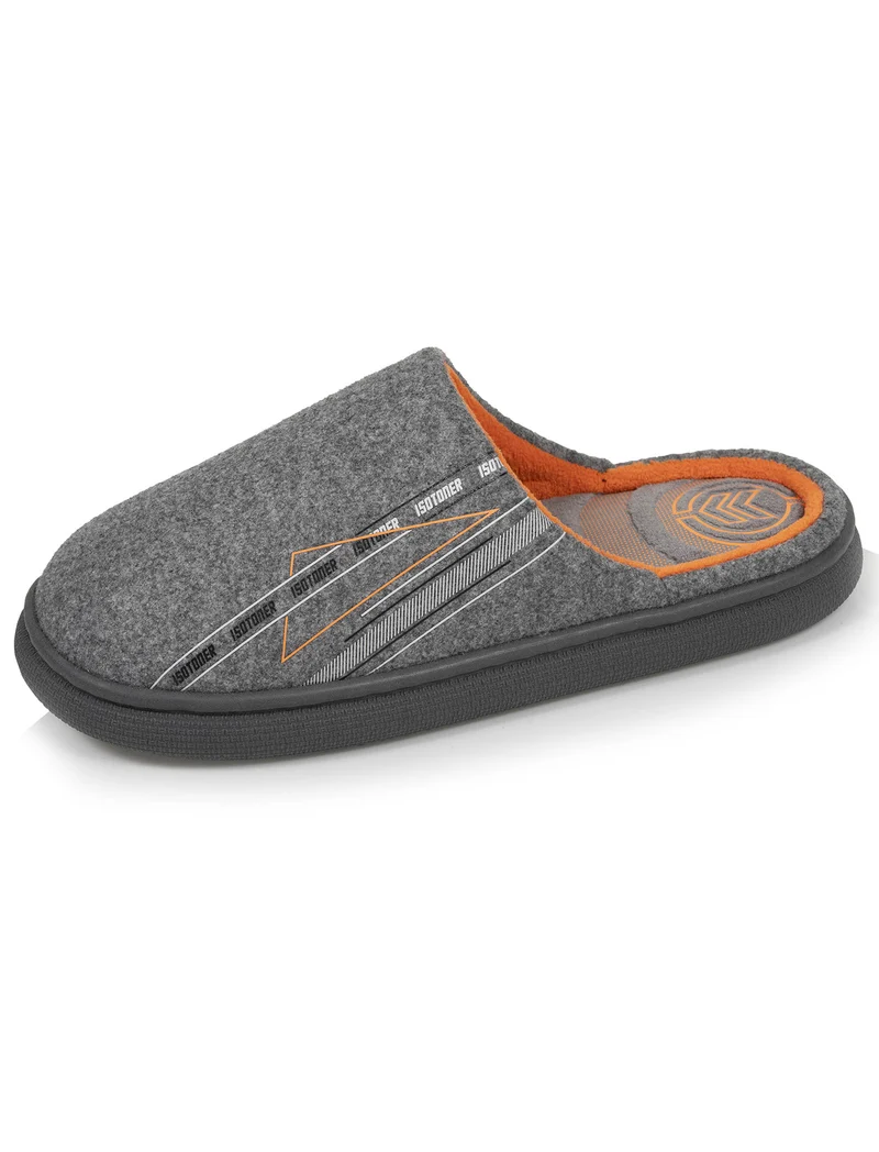 Chaussons mules Homme BLOUP Gris chiné